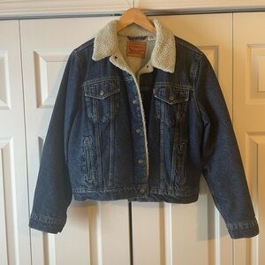 Levi’s Lined Denim Trucker Jacket